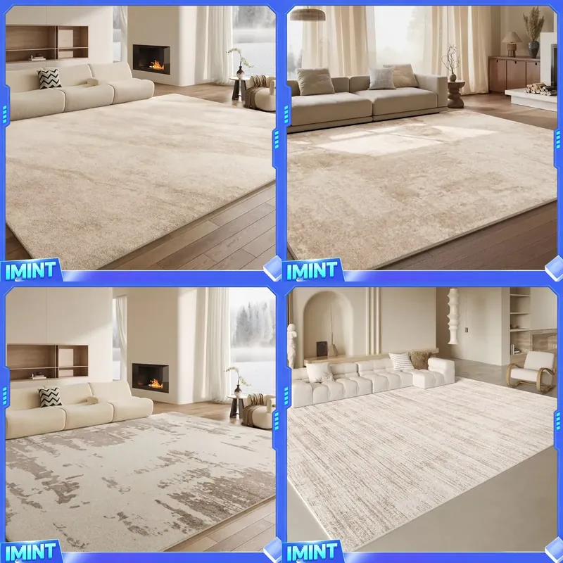 Lighting Decor For Living Room - Minimalistische Schlafzimmerdekoration Marmorteppich Leichte Teppiche für