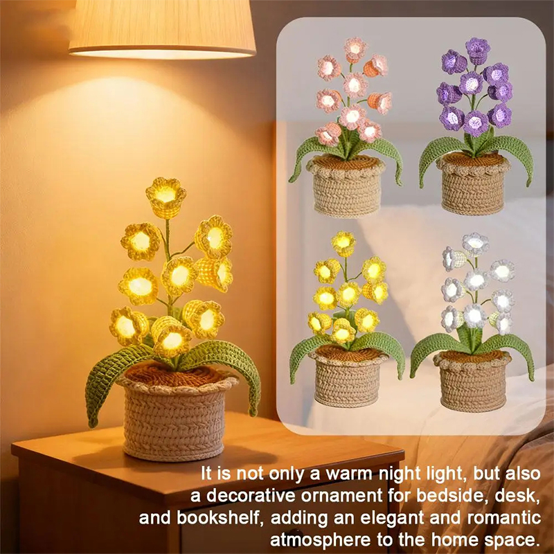Lighting Home Decor Products - 9 leuchtende Maiglöckchen im Topf, Ornamente,