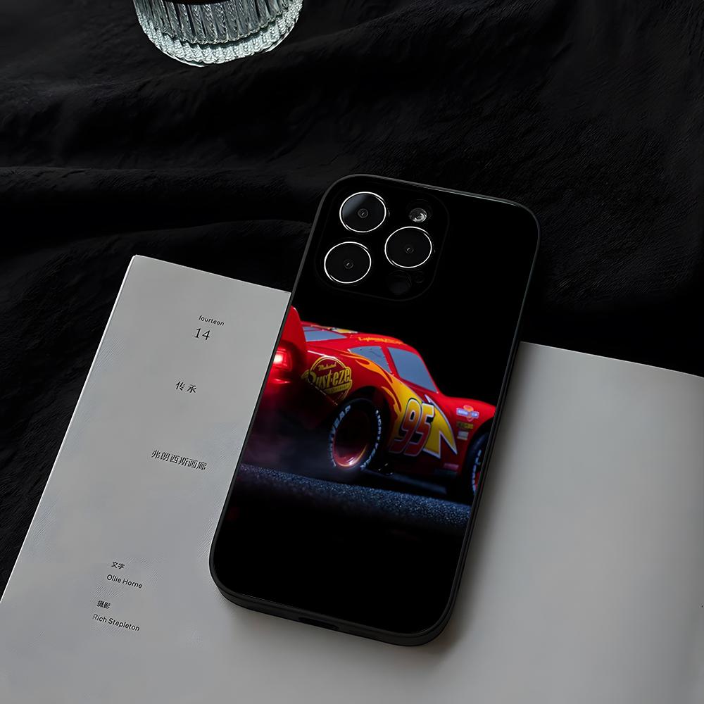 Lighting Mcqueen Decor - Cars Flash M-McQueen Rot-95 Handyhülle Fundas