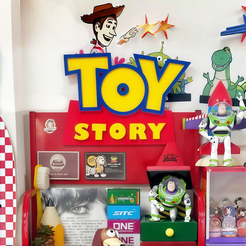 Lighting Home Decor Products - TOY STORY 3D-Logo Leuchtschild Cartoon-Charakter Nachtlicht