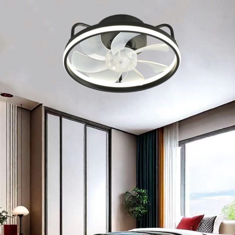 Decor Lighting Ceiling Fans - Moderner LED-Deckenventilator mit Gleichstrommotor und 6