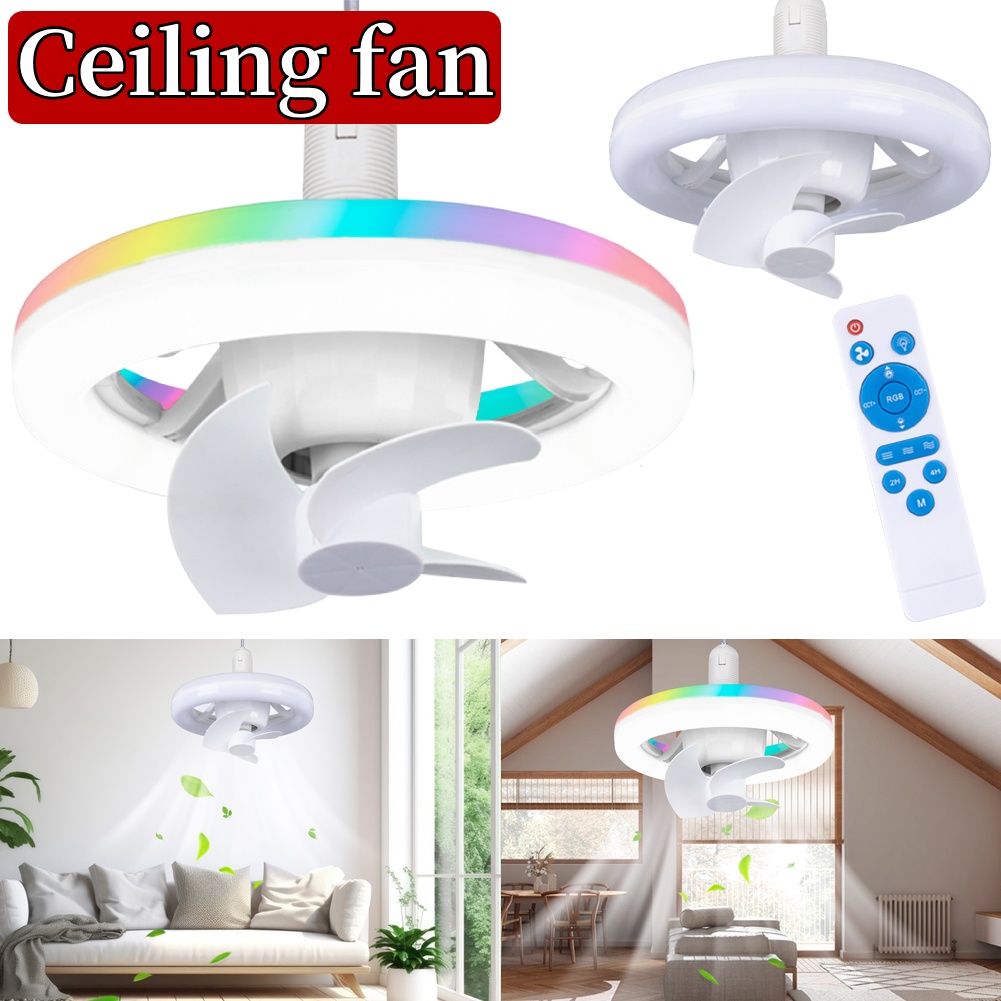 Decor Lighting Ceiling Fans - 48w Decken ventilator e27 mit LED-Licht