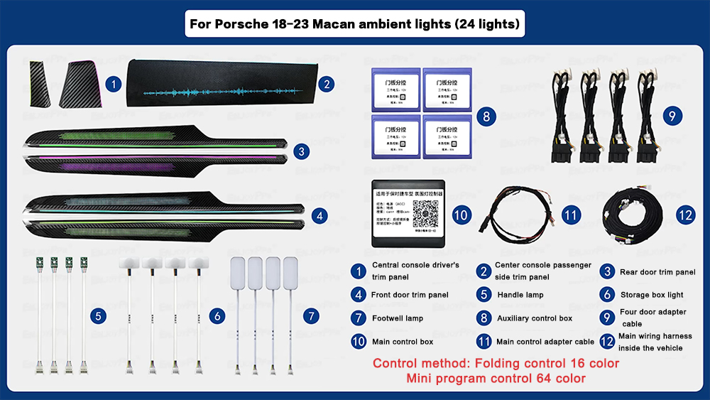 Decor Lighting India - Für Porsche Macan 2011-2016 Auto Instrument
