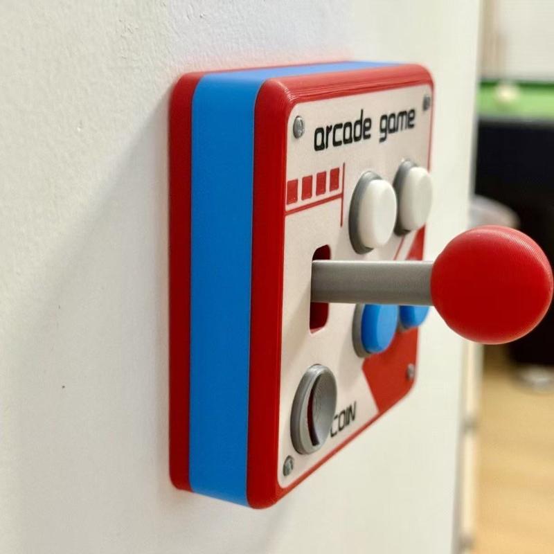 Decor Lighting Sales - Bestseller Retro Arcade-Spiel Joystick Wandlichtschalter-Panel 80er