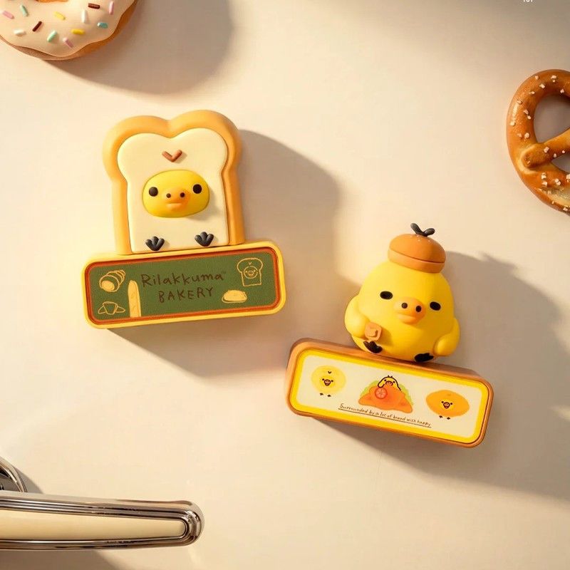 Decor Lighting Sales - Vorverkauf: Neue Original Rilakkuma Bäckerei-Serie Nachtlicht-Kühlschrankmagnete,
