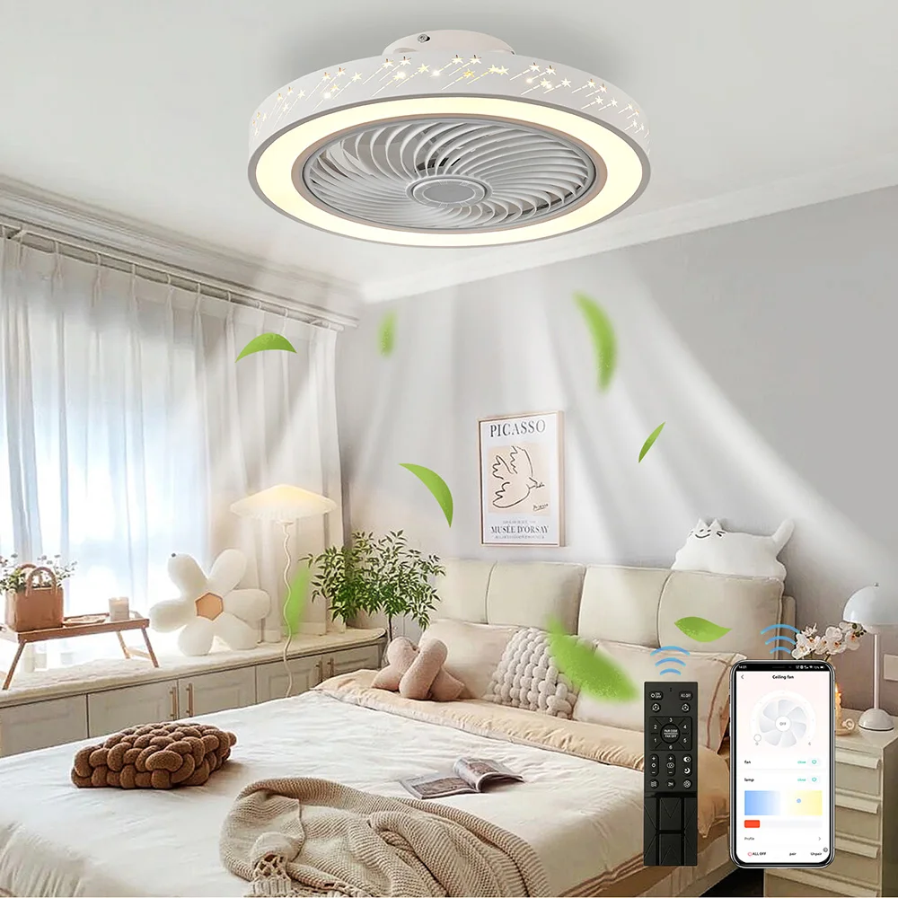 Decor Lighting Ceiling Fans - Smart App Decken ventilator 46cm Ventilatoren
