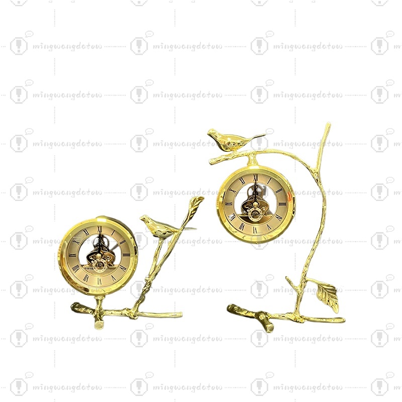 Lighting Decor For Living Room - Moderne Luxuriöse Hochwertige Tischuhr, Dekoratives Ornament