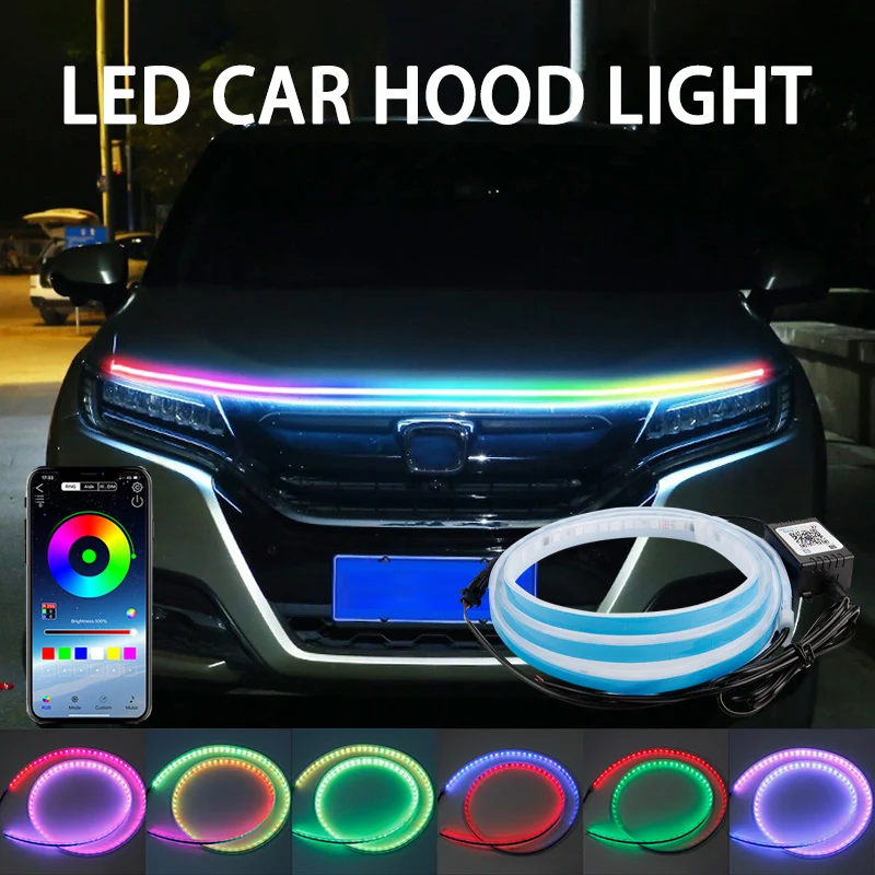 Lighting Bolt Decor - 120/150/180 cm Auto Haube Dekorative Licht