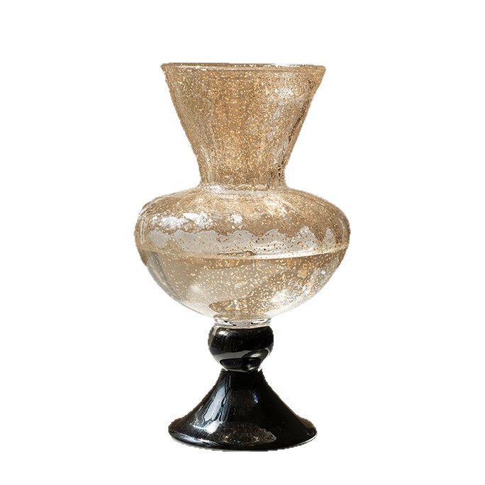 Lighting Decor For Living Room - Französische antike Glasvase als Ornament, Wohnzimmer-Blumenarrangement,