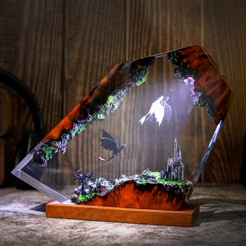Kreative Harz-Nachtlampe Schla – Decor Lighting Sales Bewertung und Preis