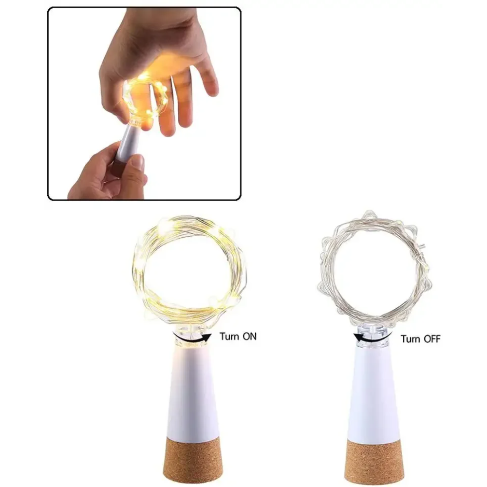 20 LEDs Kork Flasche Lichterke – Decor Lighting Cork Bewertung und Preis