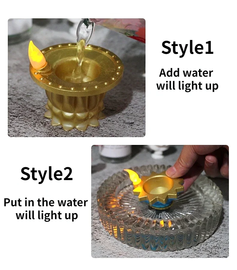 12 stücke elektrische Wassers  – Decor Lighting India Bewertung und Preis