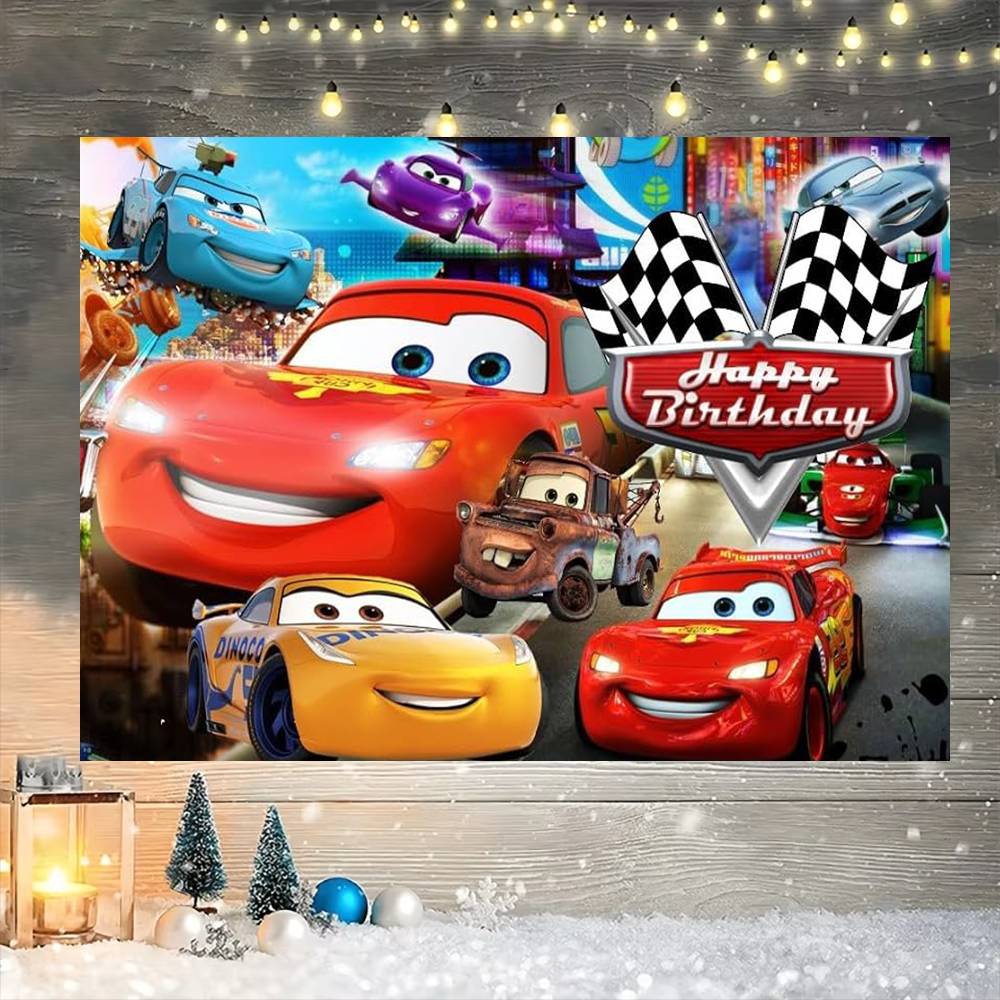 Film-Autos Party-Dekorationen  – Lighting Mcqueen Decor Bewertung und Preis