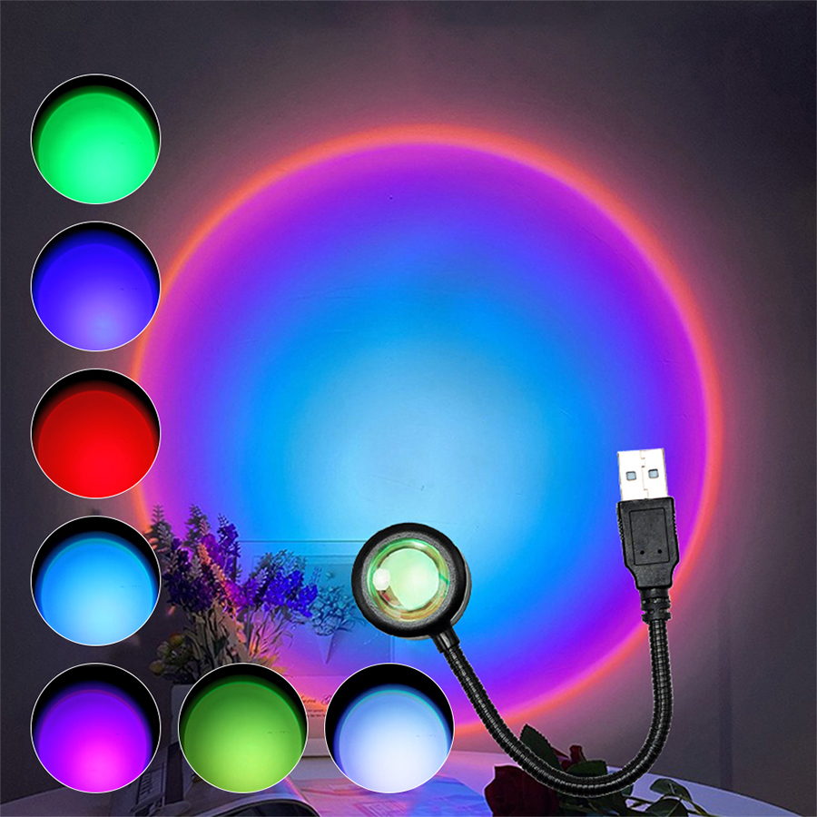 USB LED Sonnenuntergangs-Proje – Decor Lighting Hours Bewertung und Preis