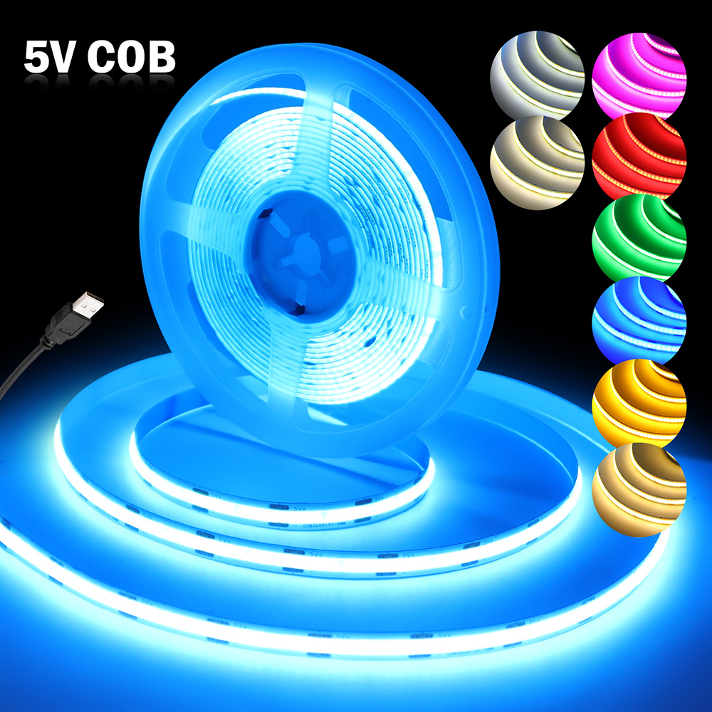 DC 5V COB LED-Streifen 320LEDs – Decor Lighting Hours Bewertung und Preis