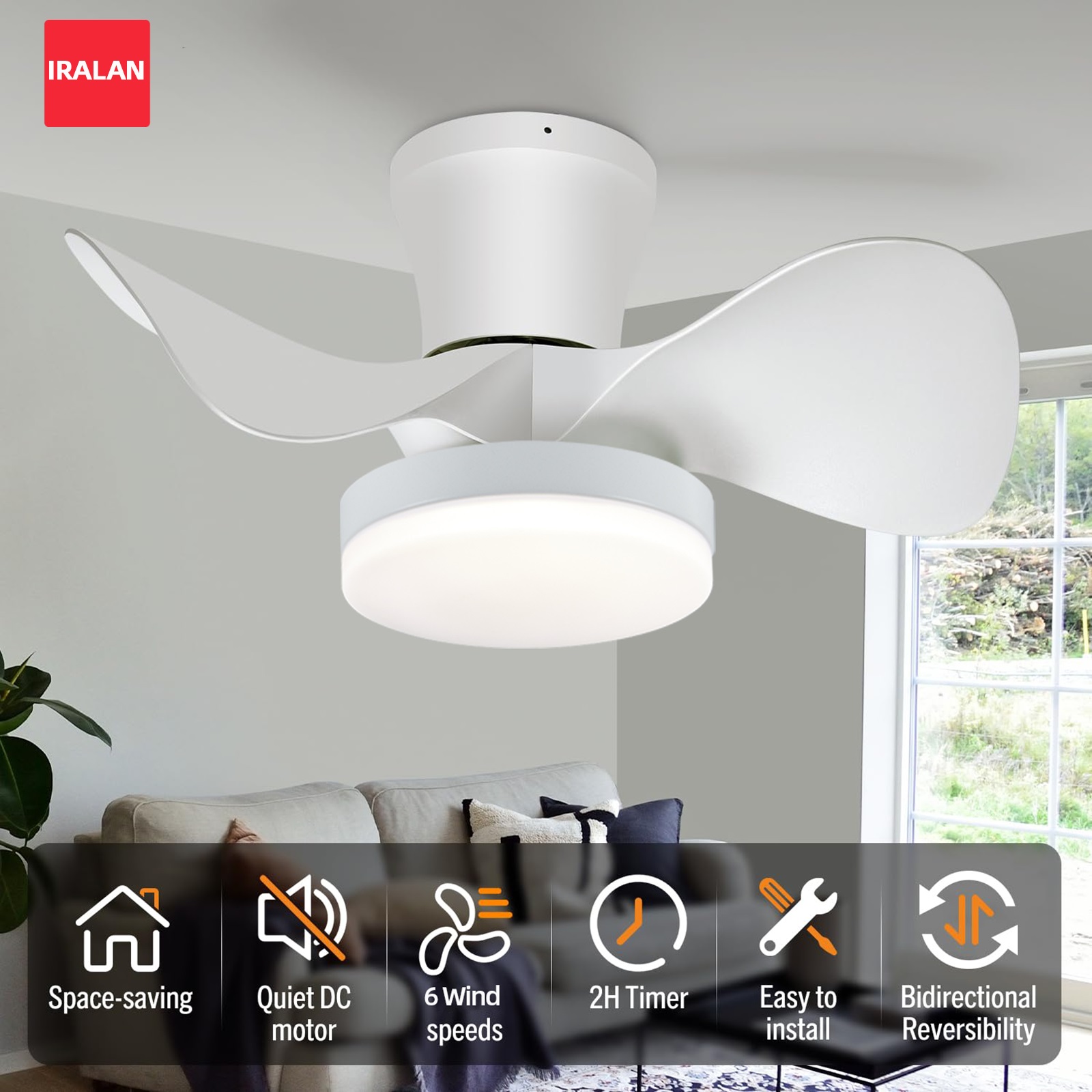 Moderne Deckenventilatoren mit – Decor Lighting Ceiling Fans Bewertung und Preis
