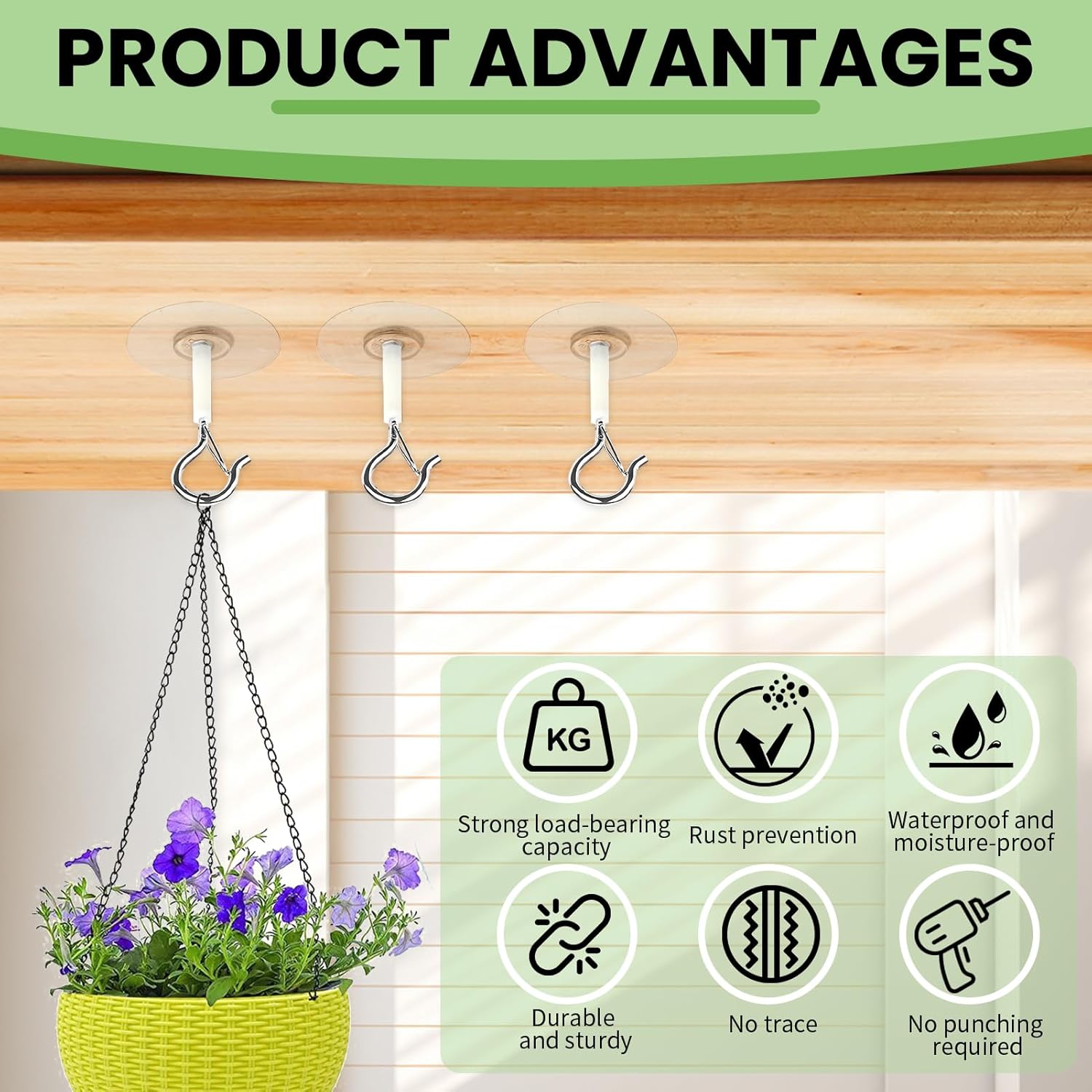 5 Stück Schwerlast-Selbstklebe – Decor Lighting Ceiling Fans Bewertung und Preis