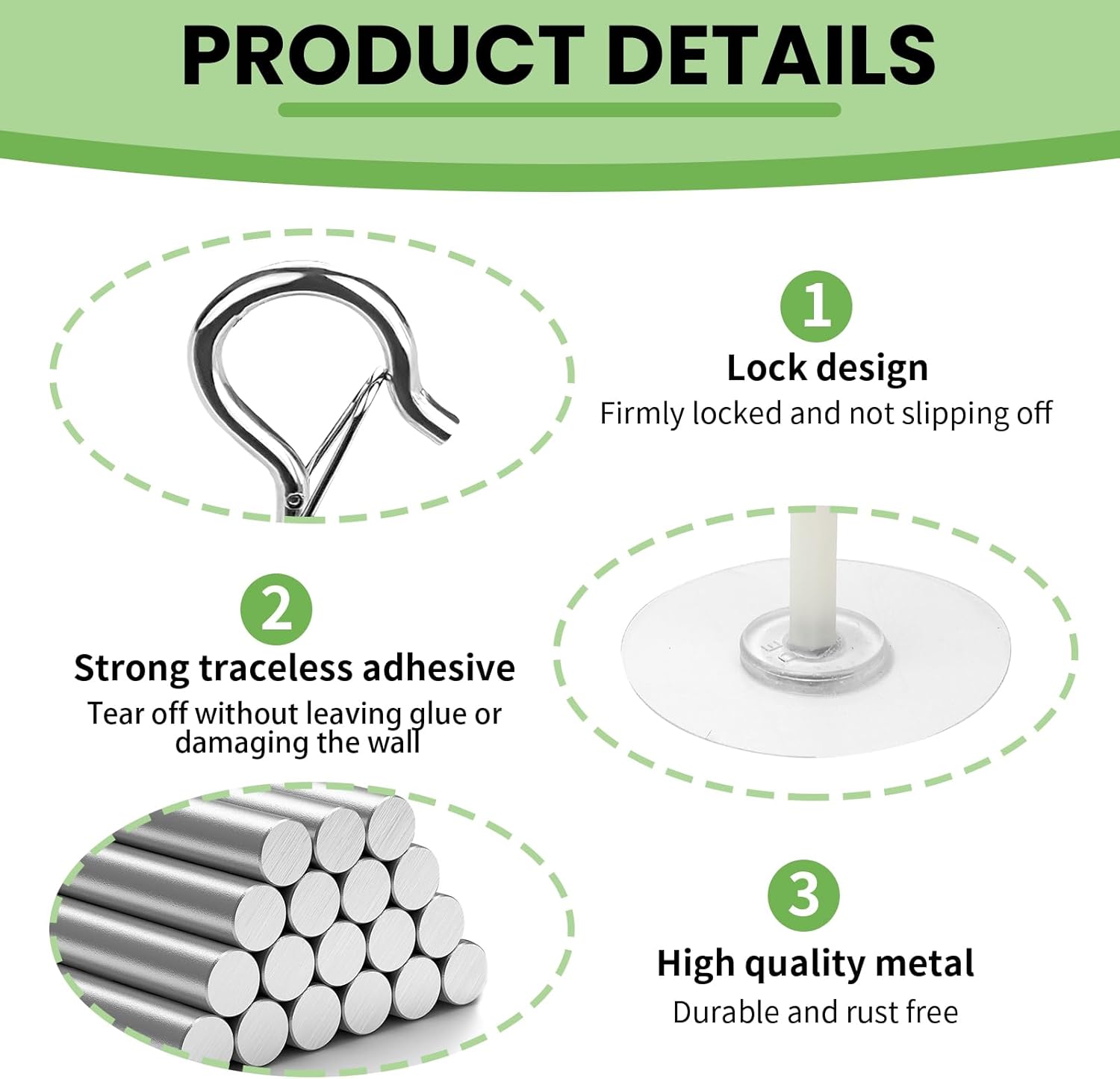 5 Stück Schwerlast-Selbstklebe – Decor Lighting Ceiling Fans Bewertung und Preis