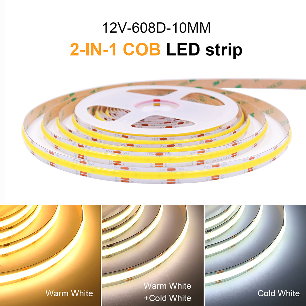 12V 24V Cob CCT LED-Streifen L – Decor Lighting Hours Bewertung und Preis