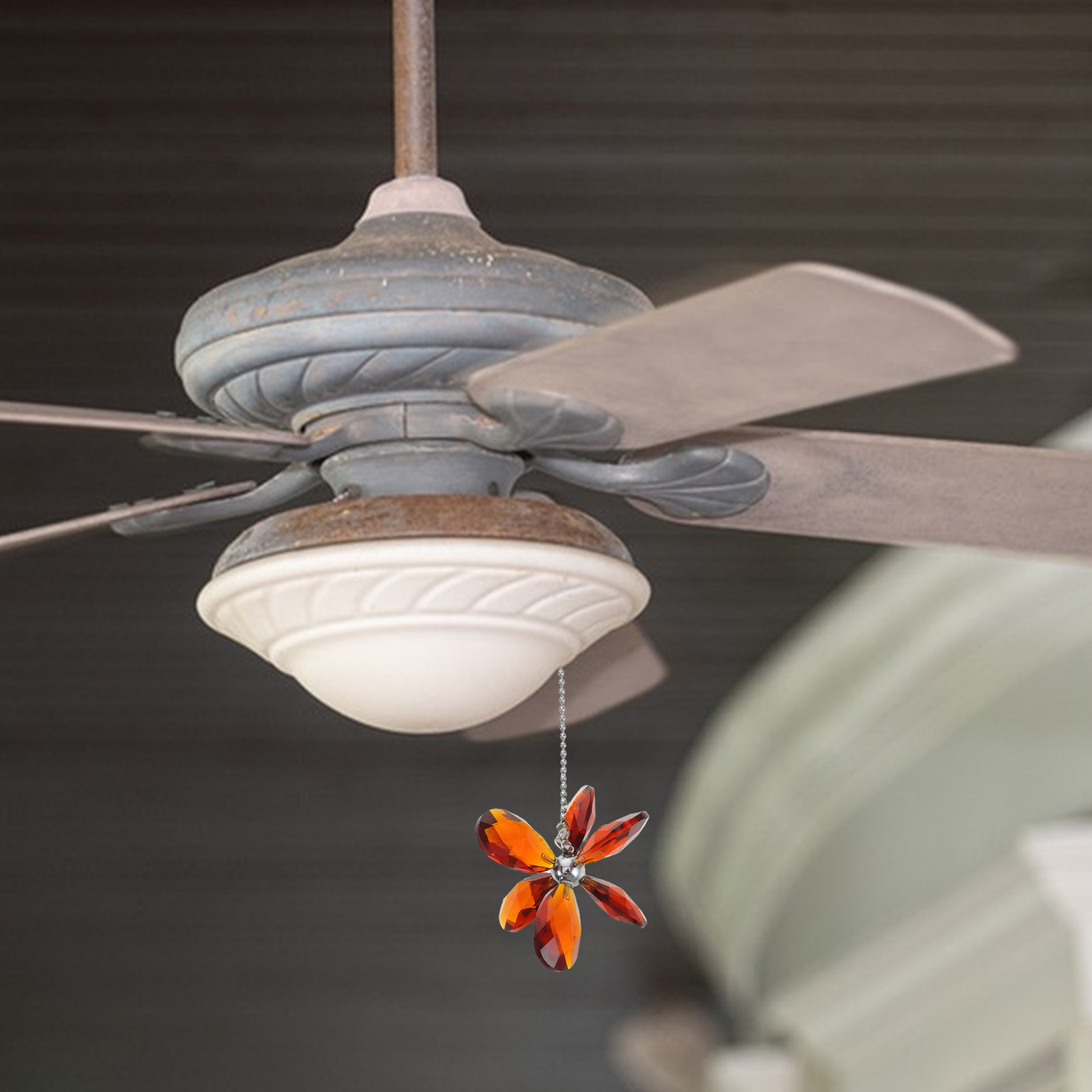 Kristallblumen-Deckenventilato – Decor Lighting Ceiling Fans Bewertung und Preis