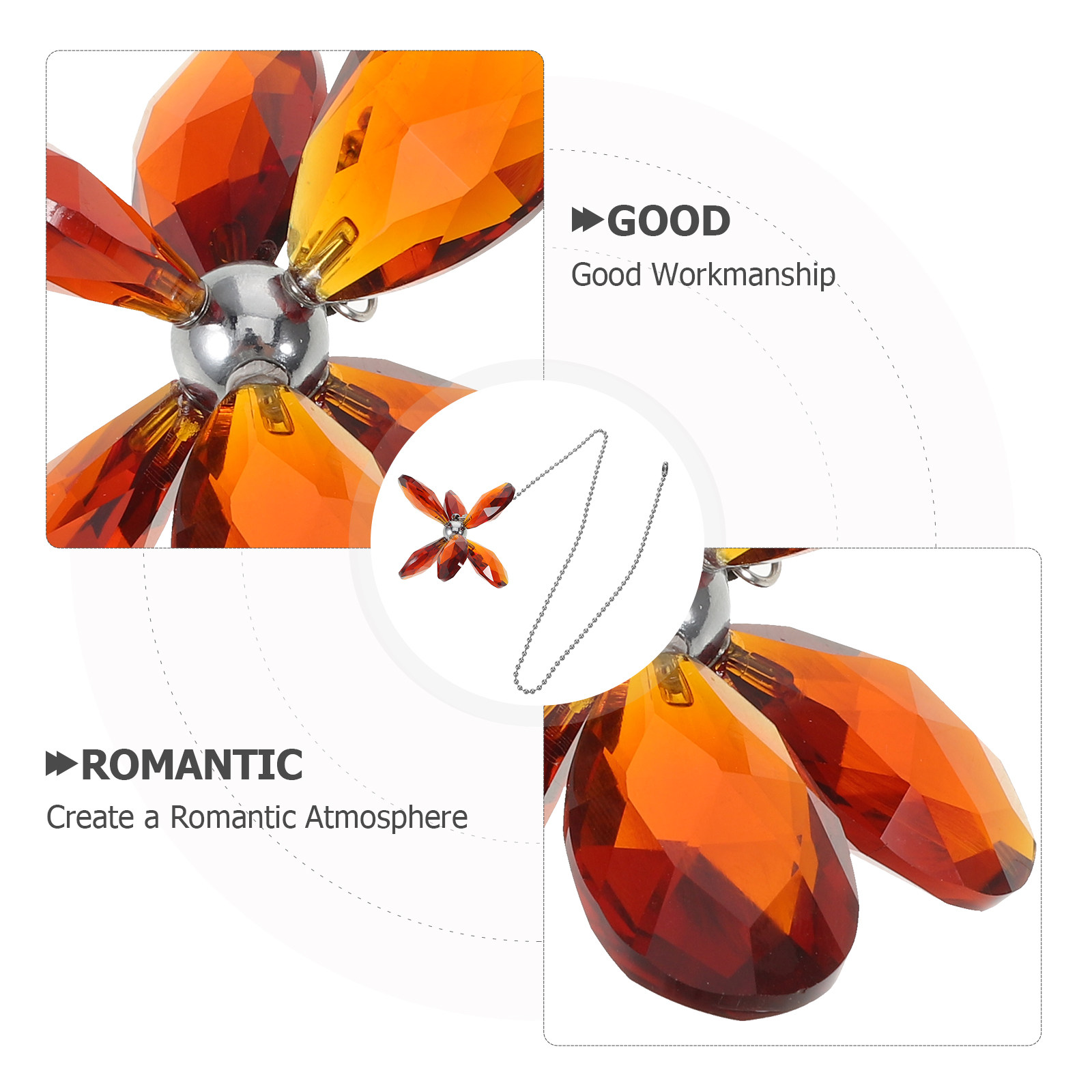 Kristallblumen-Deckenventilato – Decor Lighting Ceiling Fans Bewertung und Preis