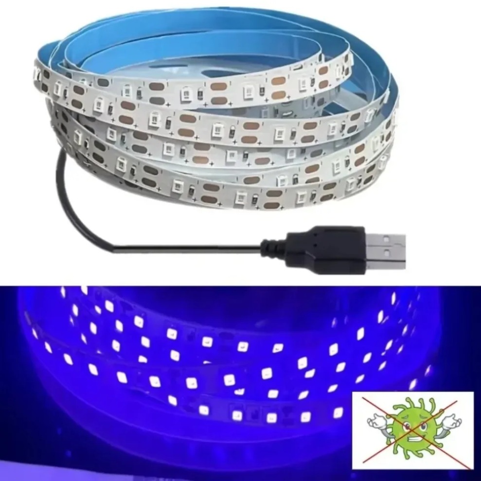 UV-LED-Streifen SMD2835 DC5V 3 – Decor Lighting Hours Bewertung und Preis